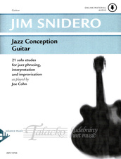 Jazz Conception for Guitar + audio download